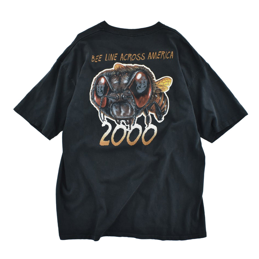 Y2K Anthrax "Bee Line Across America 2000" ロックTシャツ 260714H
