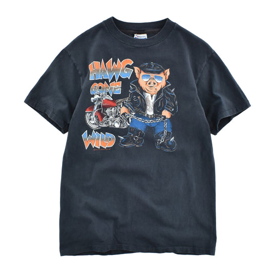80's Harley-Davidson "HAWG GONE WILD" ハーレーT 260619H