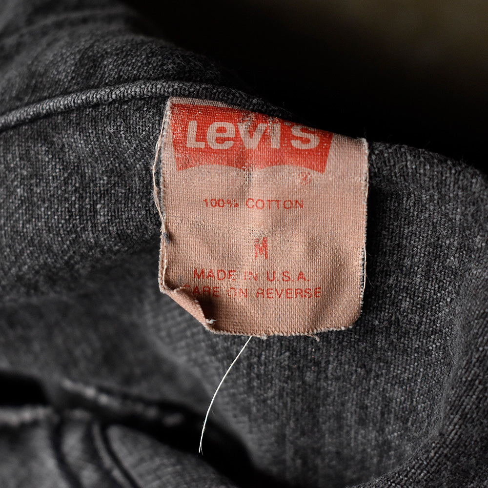 90's Levi's 70507-0270 ブラック！ デニムジャケット USA製 241109H
