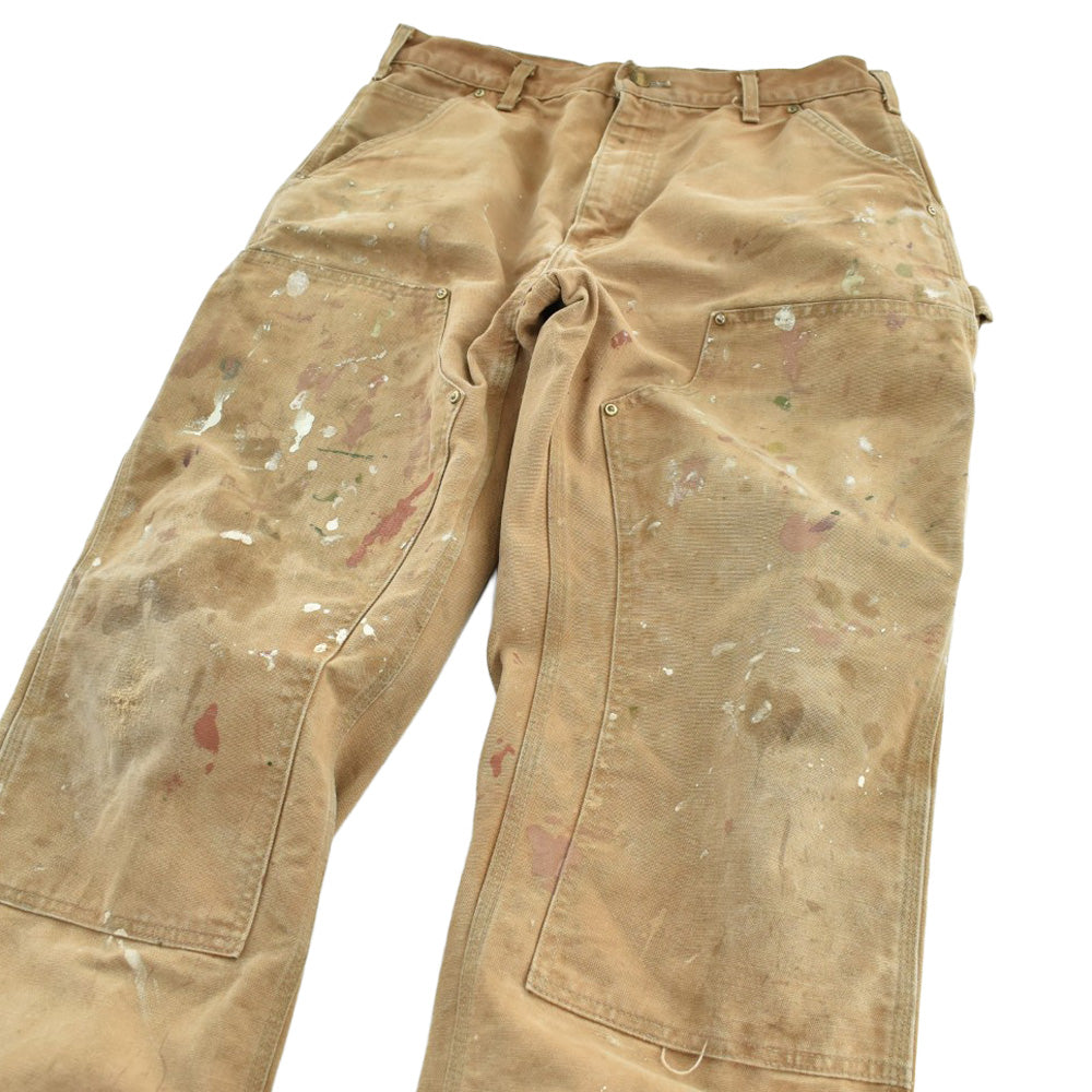Y2K Carhartt ペンキ&フェード ダブルニー ダックペインターパンツ USA製 261030H