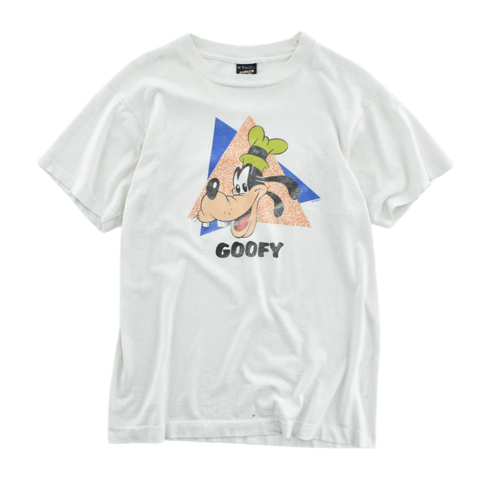 80's Disney "GOOFY" キャラクターTシャツ 260605H