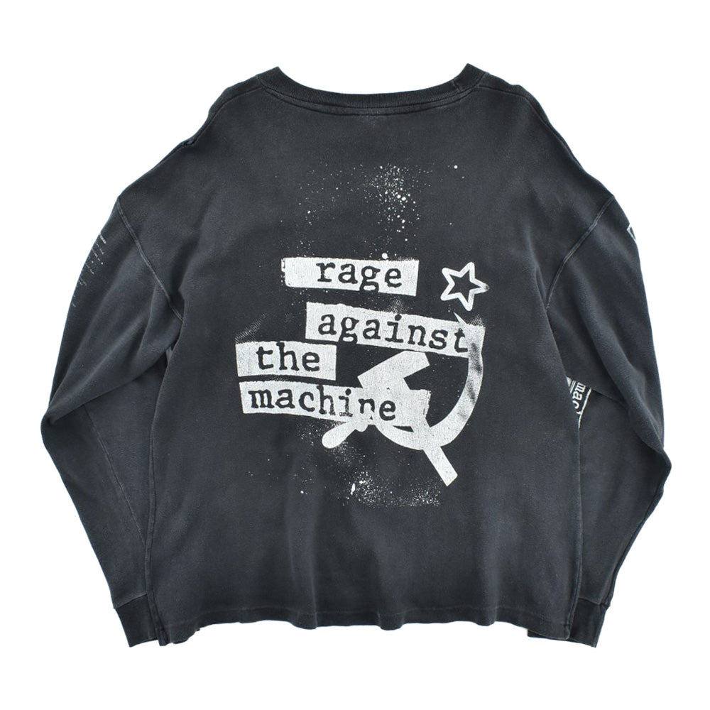 90's Rage Against the Machine "Bullet in the Head" ラップメタル ロックTシャツ 260818H