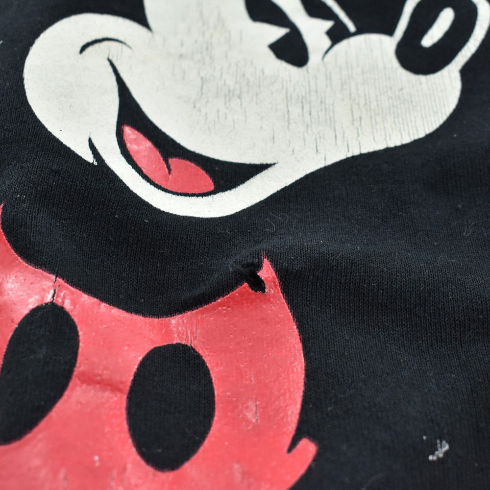 90’s Disney “blue shoes” ミッキースウェット 黒 260807H
