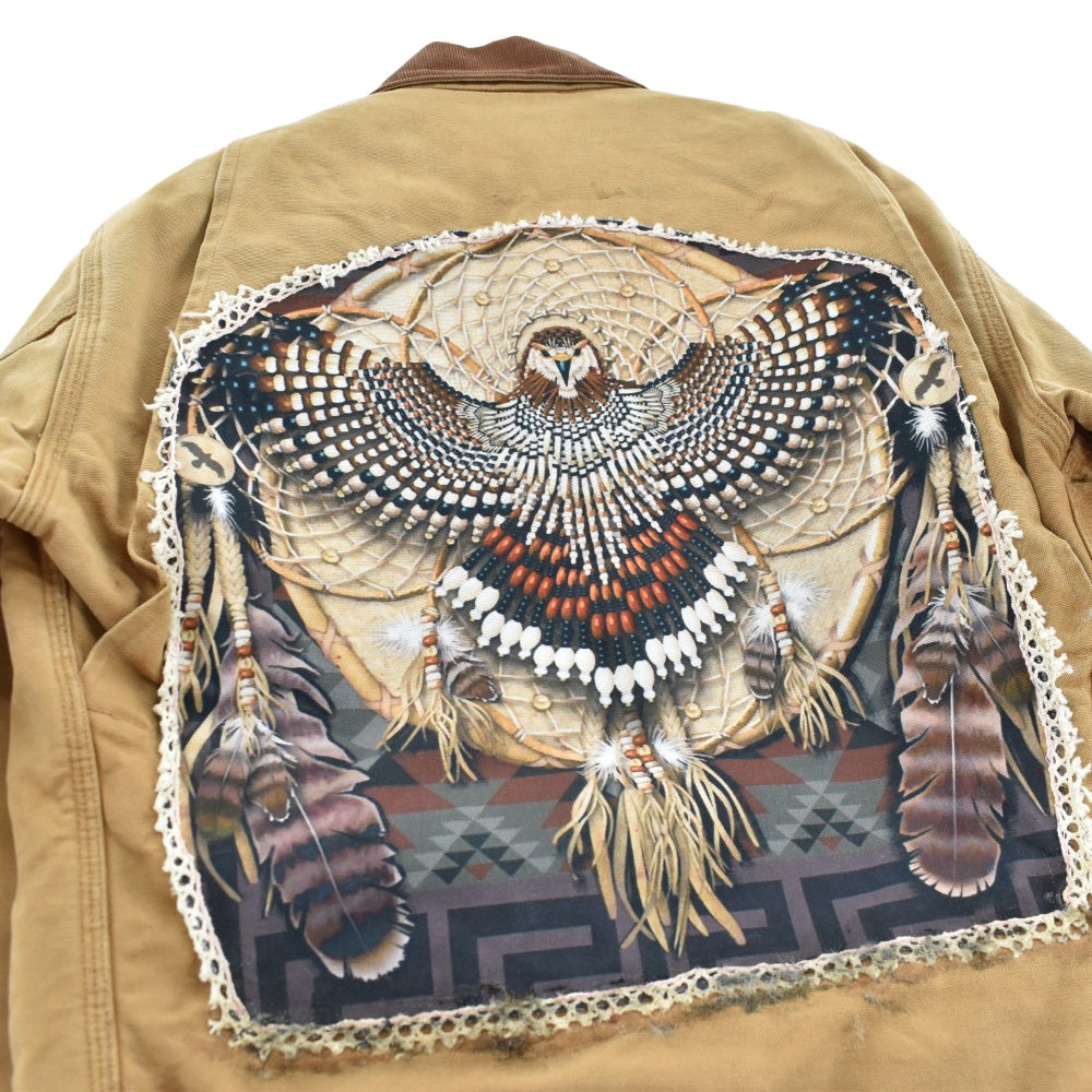 90’s Carhartt ドリームキャッチャー デトロイトジャケット 261016H