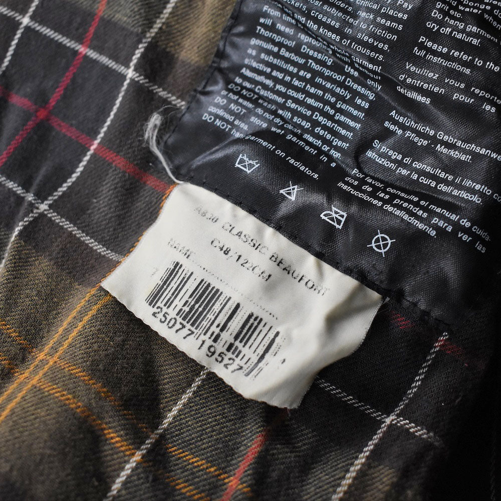 90’s Barbour Beaufort オイルドコットン ジャケット 251104H