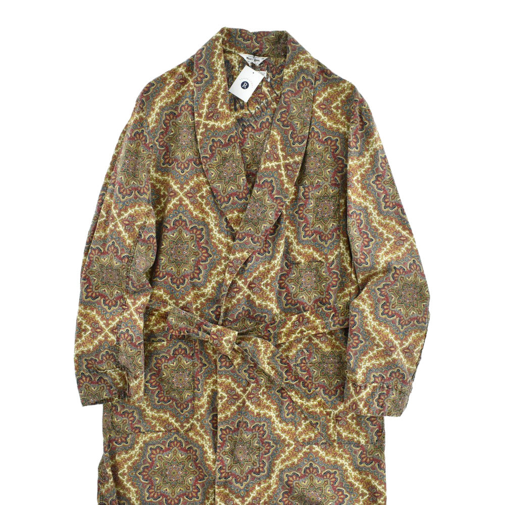 60's~ Robe ペイズリー柄 ガウンコート 260512H