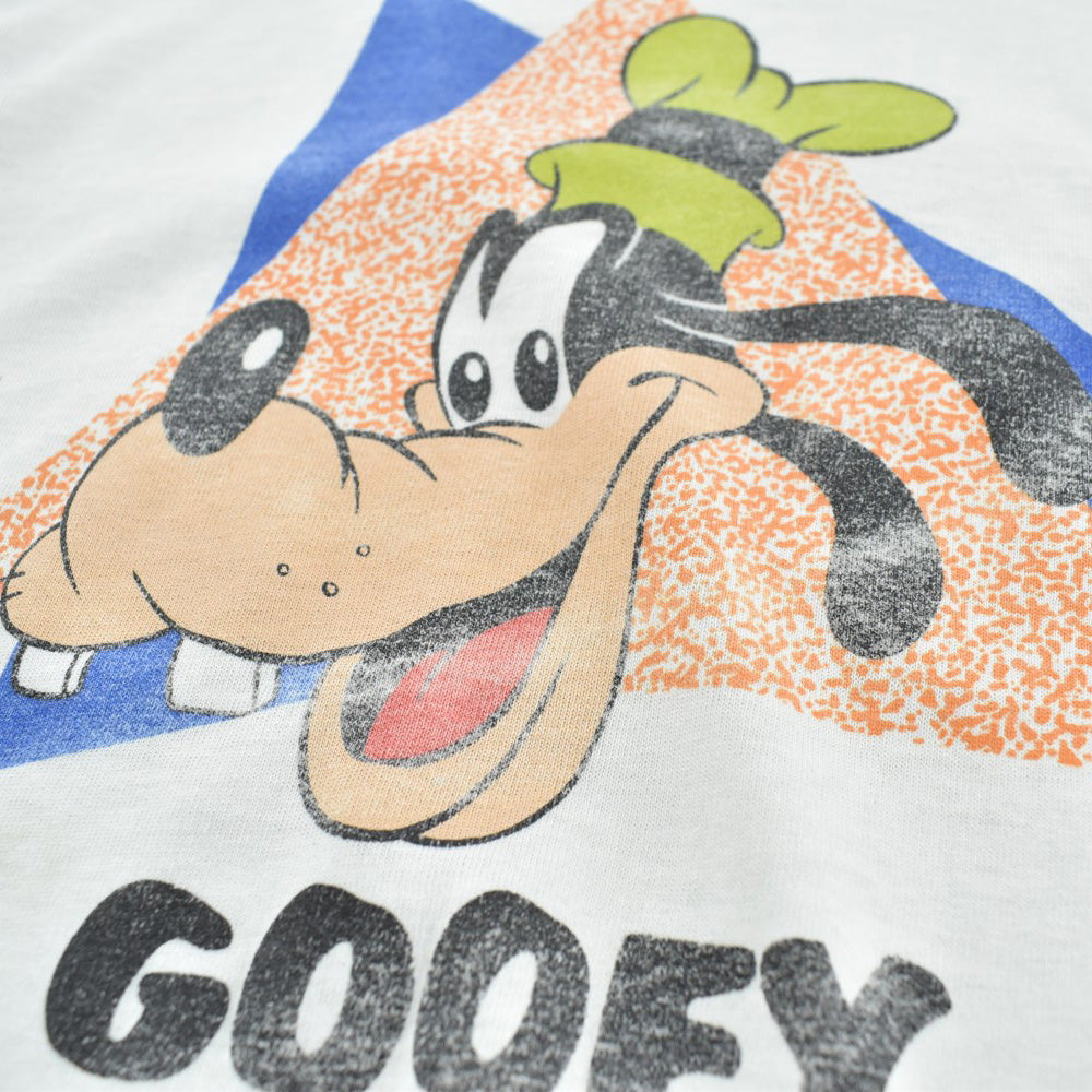 80's Disney "GOOFY" キャラクターTシャツ 260605H
