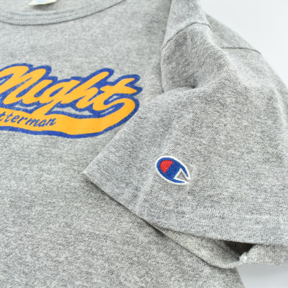80's Champion "Late Night with David Letterman" TVショー Tシャツ 260811H