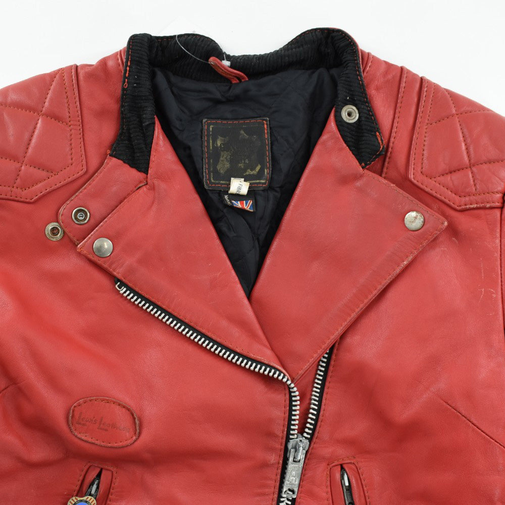 70's Lewis Leathers "Super Monza" レザーライダースジャケット BMW  260109H