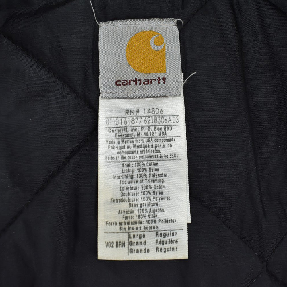 Y2K Carhartt キルティングライナー ダックベスト  260721H
