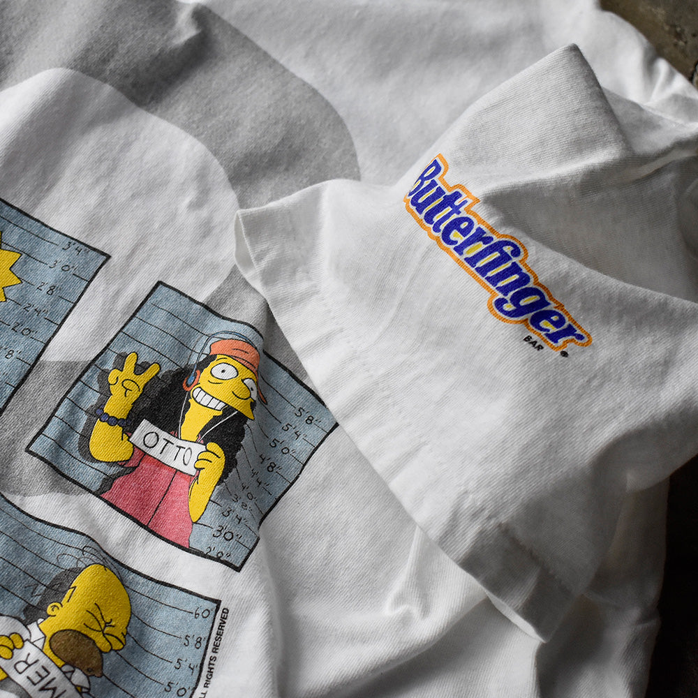 90's The Simpsons “？” Tシャツ 240316H