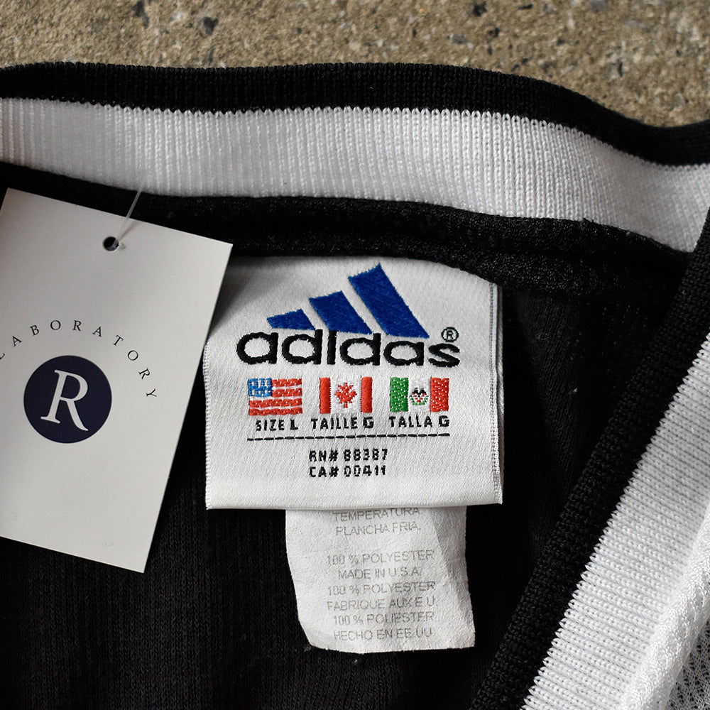 90's～ adidas メッシュ シャツ USA製 250825H