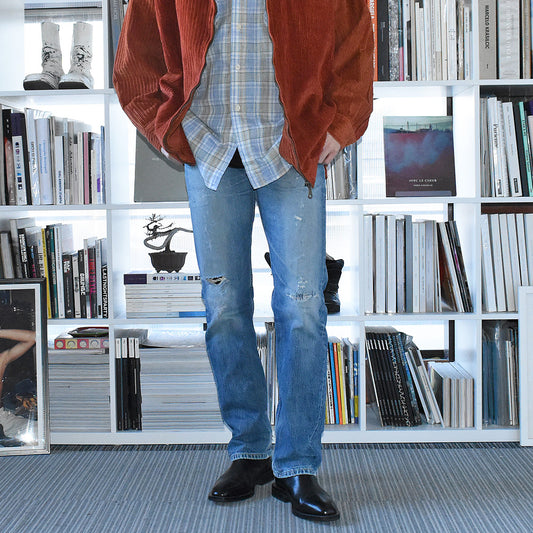 Y2K Levi's クラッシュ! 501 デニムパンツ EURO製 241211H