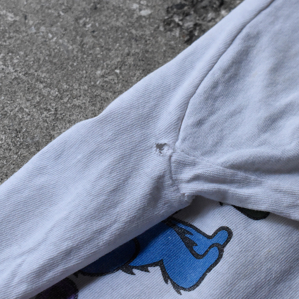 80's LIQUID BLUE Grateful Dead "スパイラルデッドベア！” Tシャツ 231213H