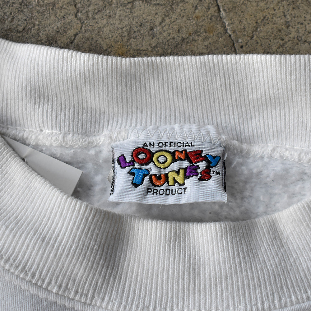 90's AOP！ Looney Tunes “タズマニアンデビル” スウェット USA製 250618H