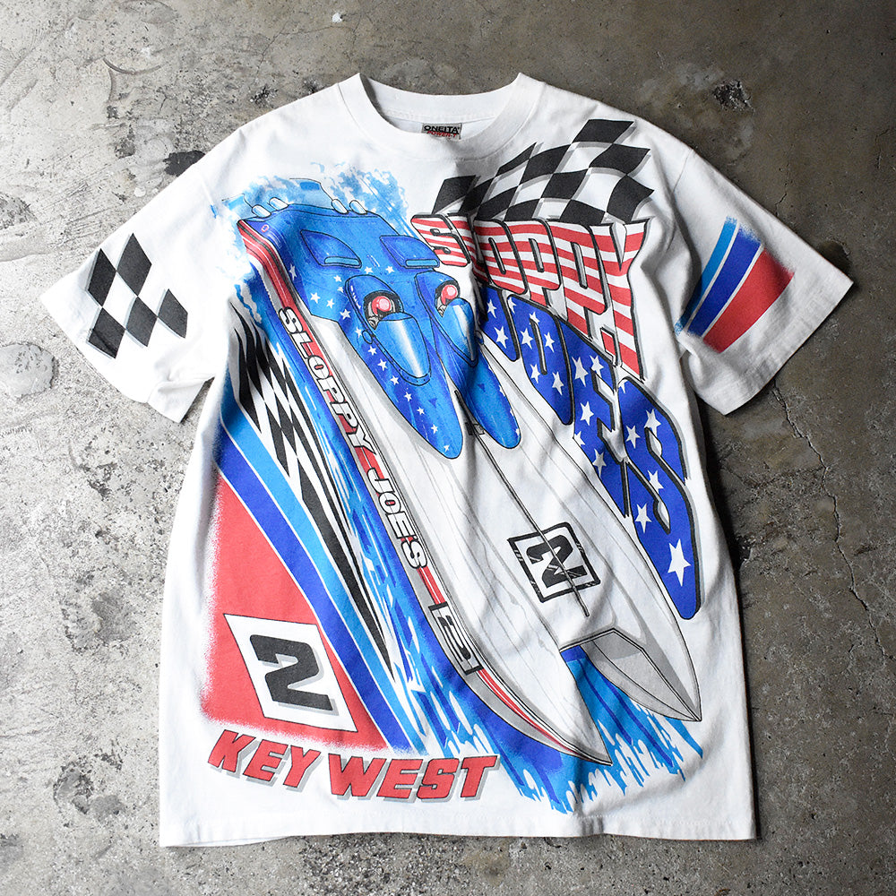 90's AOP！ Racing Tシャツ 240515H