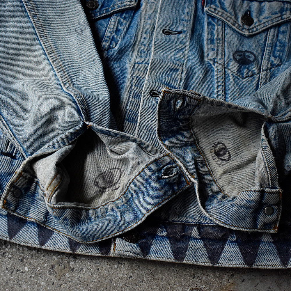 80's ペイント！ Levi's 70506-0216 デニムジャケット USA製 240518H