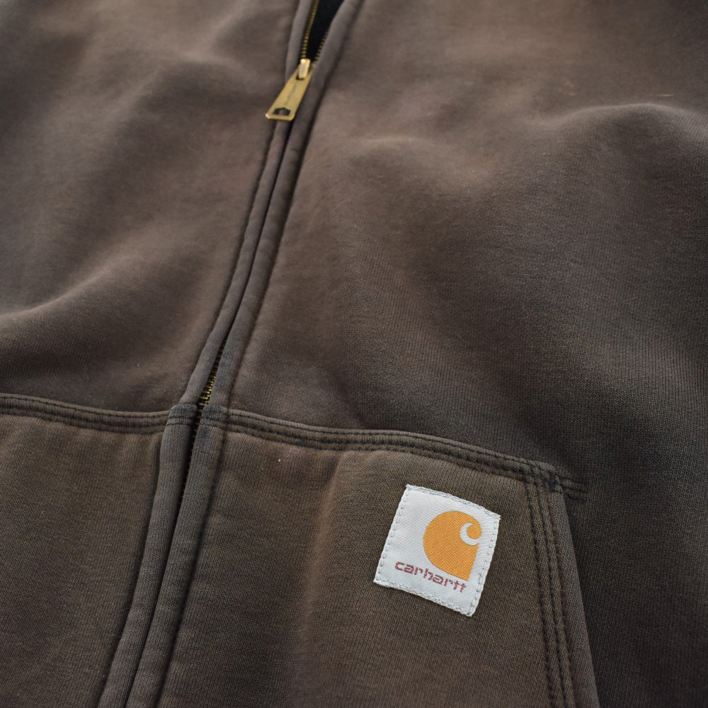 Carhartt "Rain Defender" フェード ヘビーウェイト フルジップパーカー 261002H