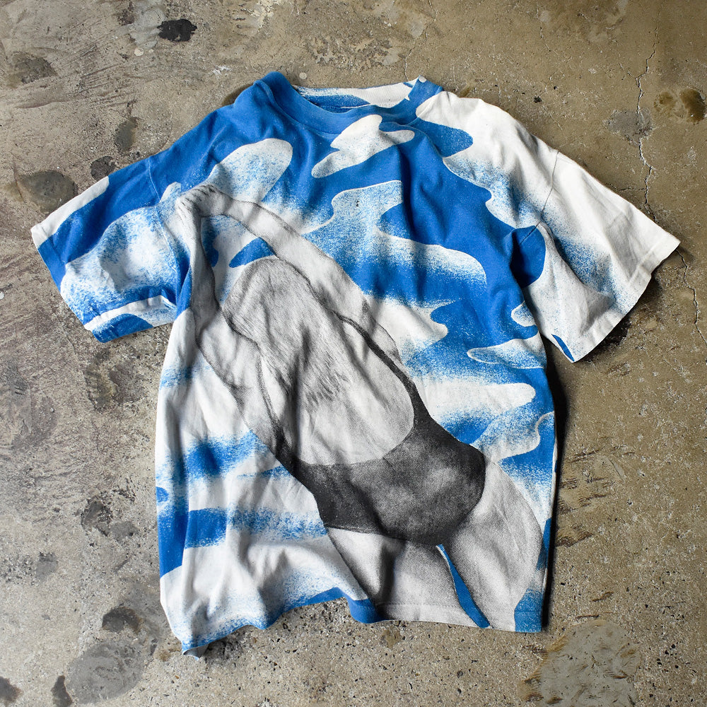 90's AOP！ “Swimsuit Women“ Tシャツ 250210HSGI