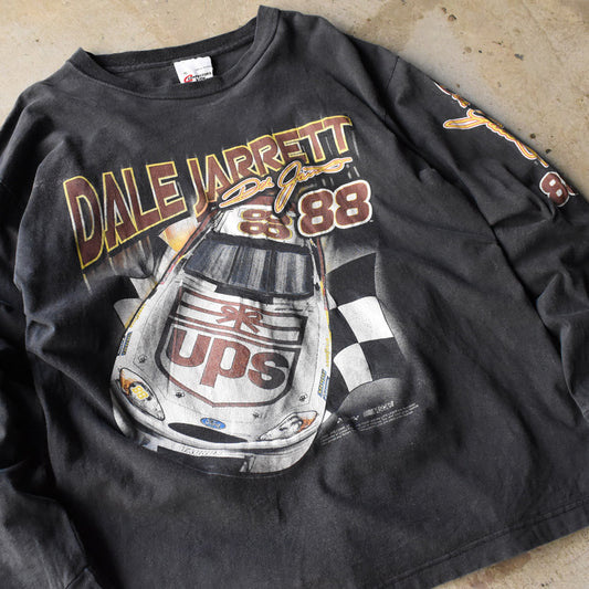 “＃88 Dale Jarrett” レーシング ロングスリーブTシャツ 250508