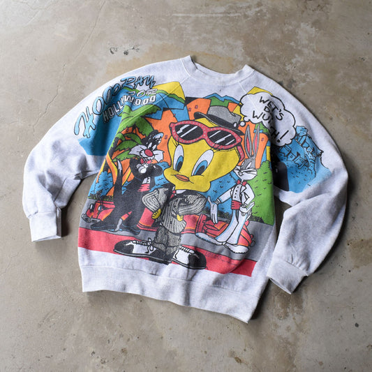 90’s Looney Tunes AOP キャラクター スウェット 251010H