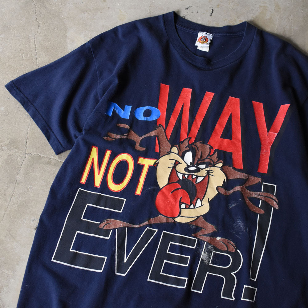 90’s Looney Tunes “TAZMANIAN DEVIL” キャラクターTシャツ 250604