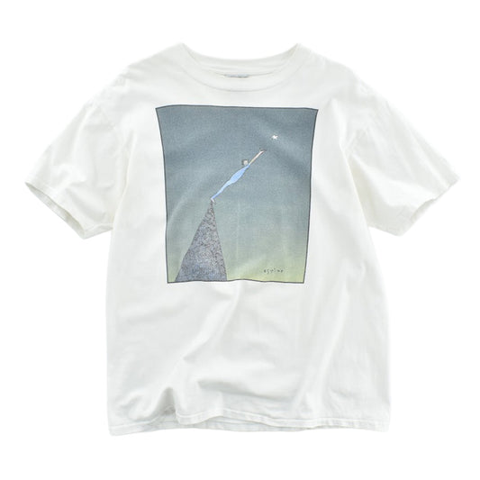 90's Richard Stine "Man Reaching For A Star" アートTシャツ USA製 260728H