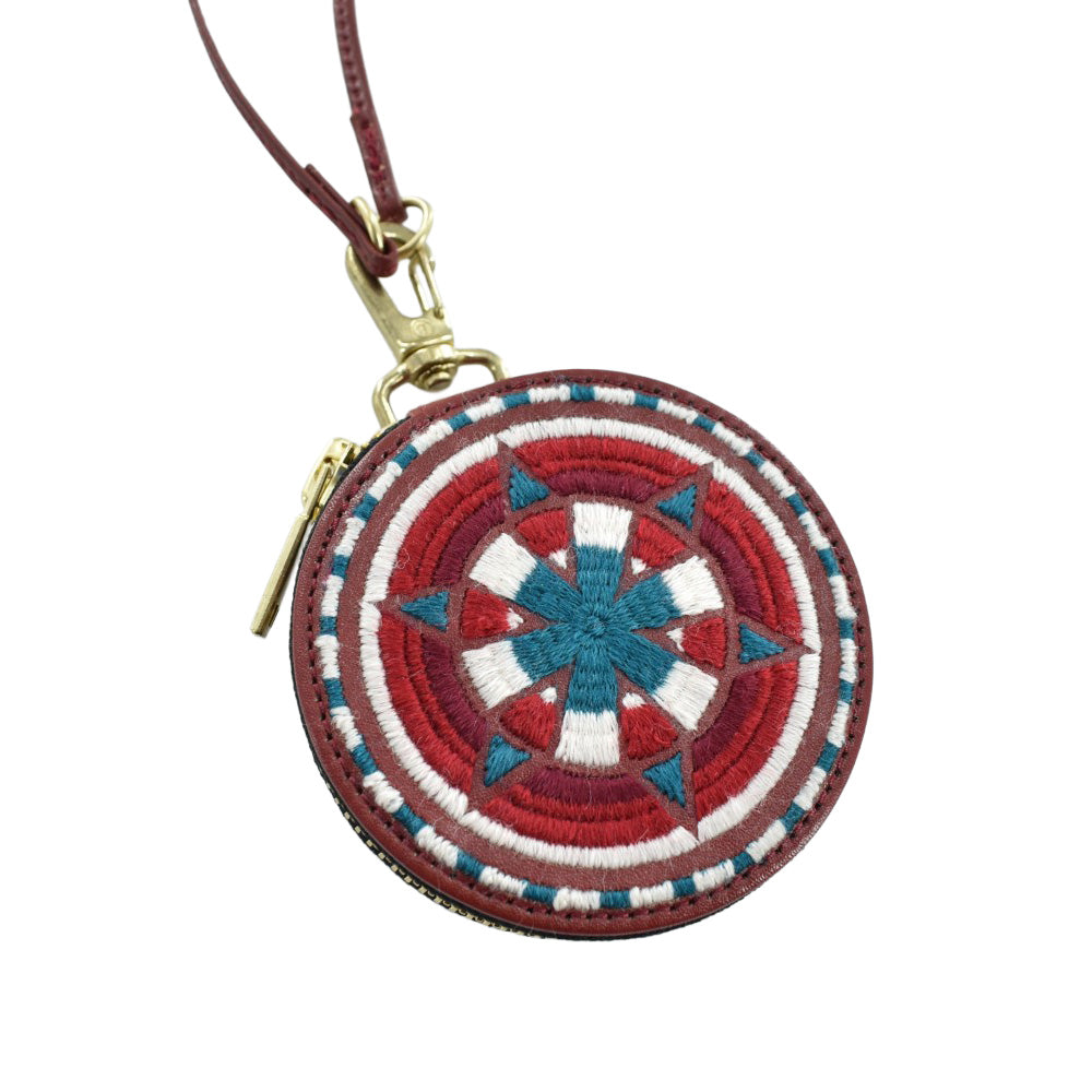 blackmeans サークルポーチ ミニ (BLACK/BLUE/RED) 945-81TAC337-1 261030H
