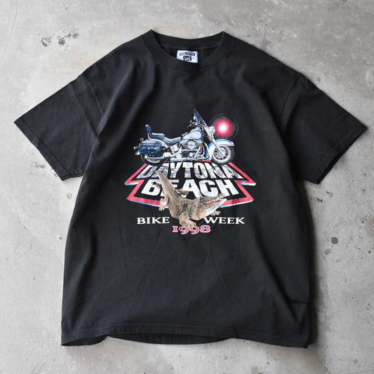90’s ”Bike Week 1998” 両面プリント バイク Tシャツ USA製 240916