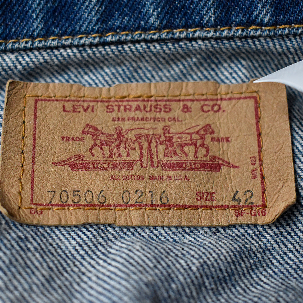 90's Levi's 70506-0216 デニムジャケット USA製 240516H