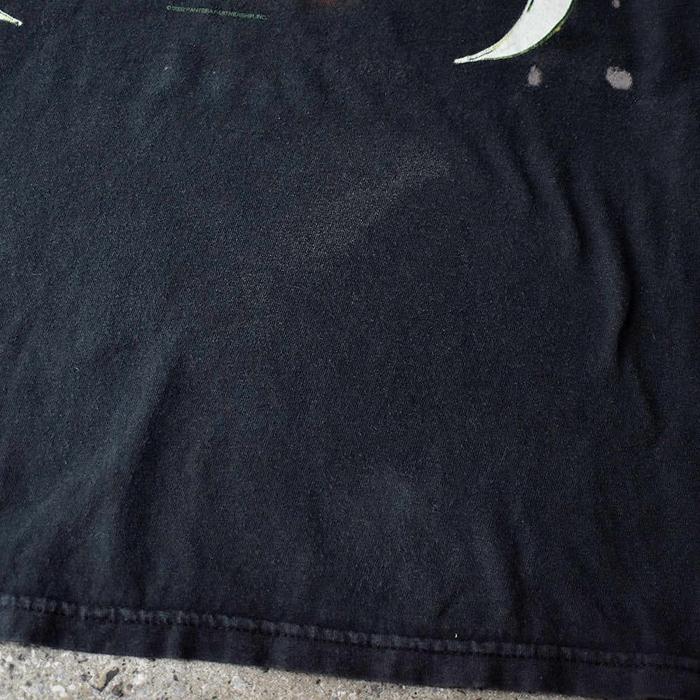 Y2K Pantera “Skull×Marijuana” Tシャツ 250627H