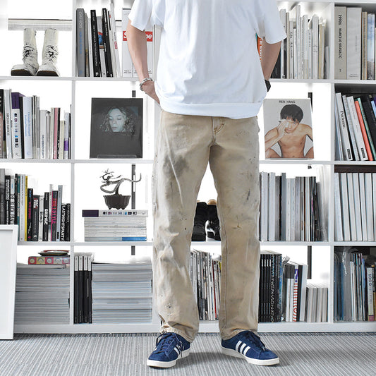 90's Dickies 雰囲気◎ フェードカラー! ダックペインターパンツ 240819