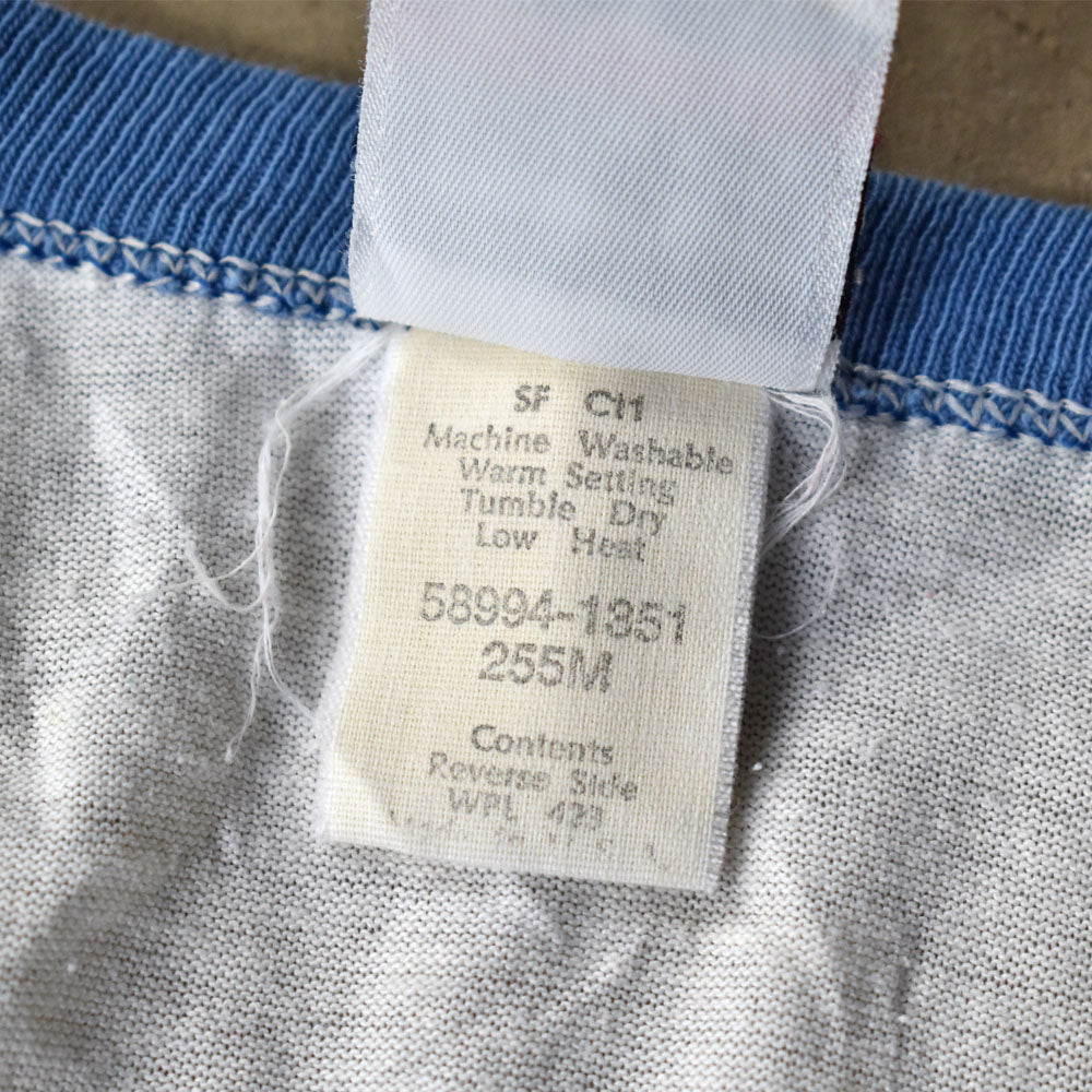 80’s Levi's ”Los Angeles 1984 Olympic” リンガー Tシャツ USA製 240424