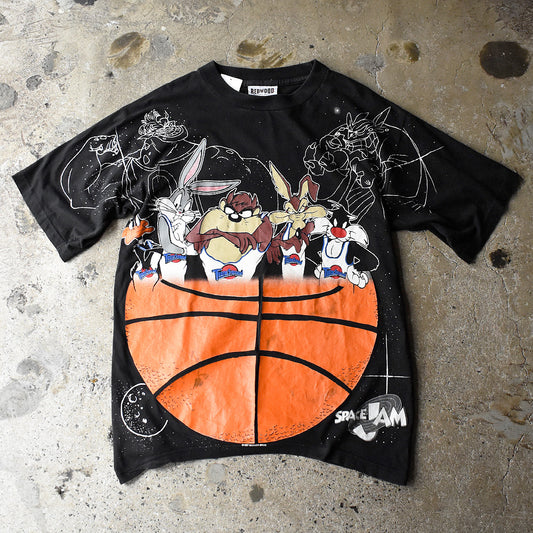 90's AOP！ “SPACE JAM“ Looney Tunes Tシャツ 250604H