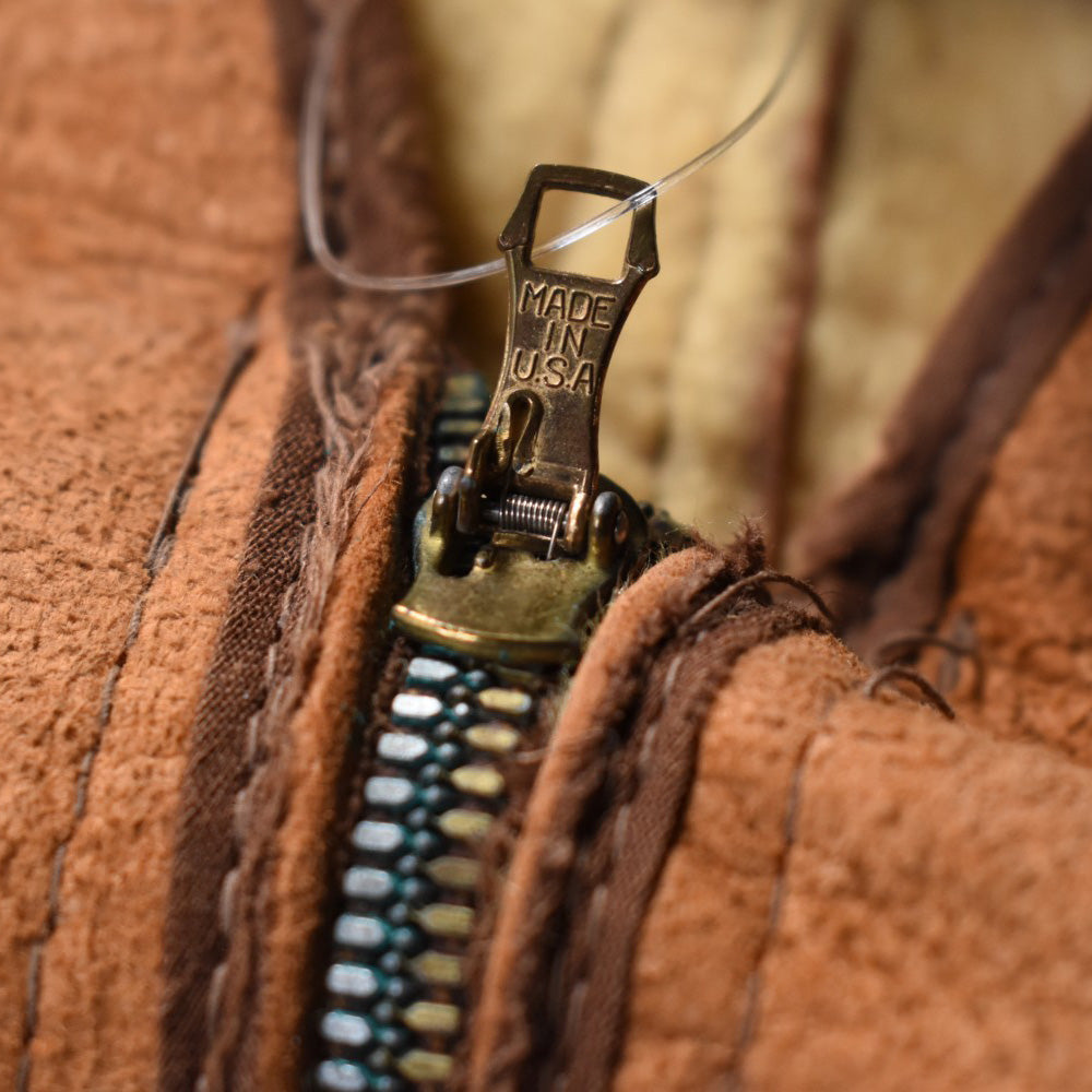 40's CROWN ZIP ムートンベスト 251212H