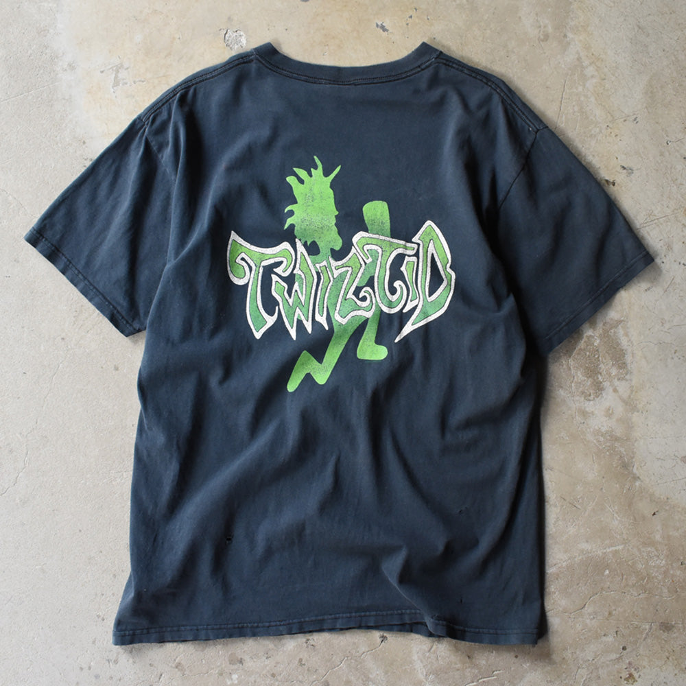 Y2K Twiztid “Face Graphic & Logo” ラップ Tシャツ 250808