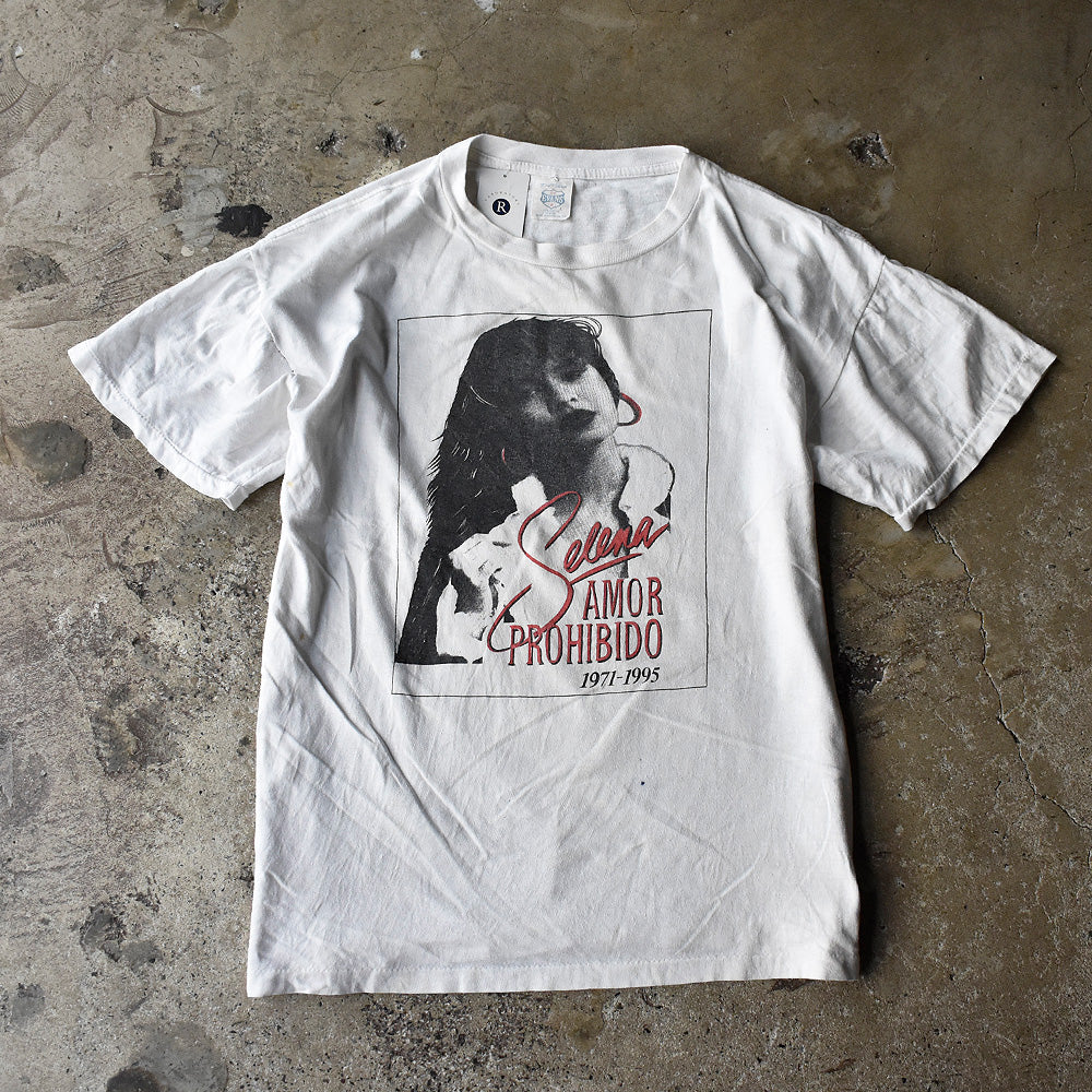 90’s Selena “Amor Prohibido“  memorial シンガー Tシャツ 250721H