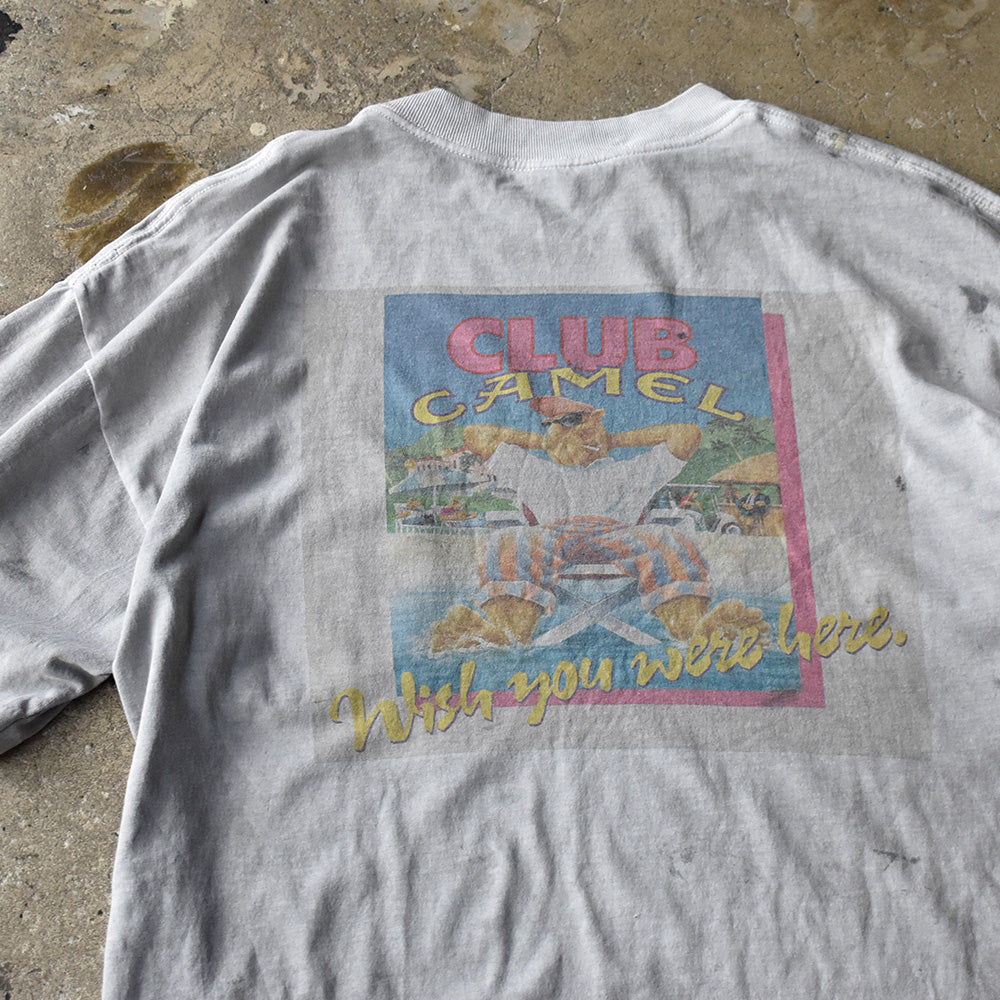 キャメル CLUB CAMEL MEMBER ポケットTシャツ 1990年 USA製 ヴィンテージ