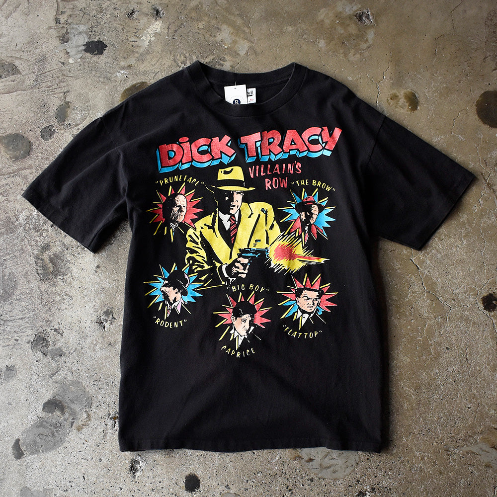 eimy istoire - Darich♡レディグラフィックTシャツ 90's Dick Tracy ディック・トレイシー プリントTシャツ