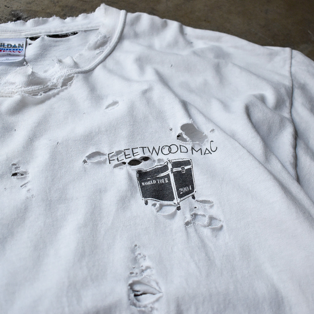 Y2K ボロ！ “Fleetwood Mac“ World Tour 2004 Tシャツ 240509H