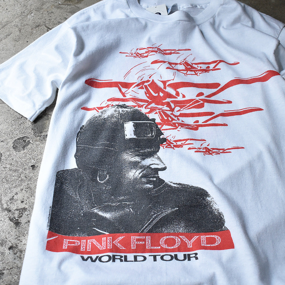 ピンク・フロイド Still First In Space パイロットフォト ワールドツアーTシャツ 1987年 ヴィンテージ