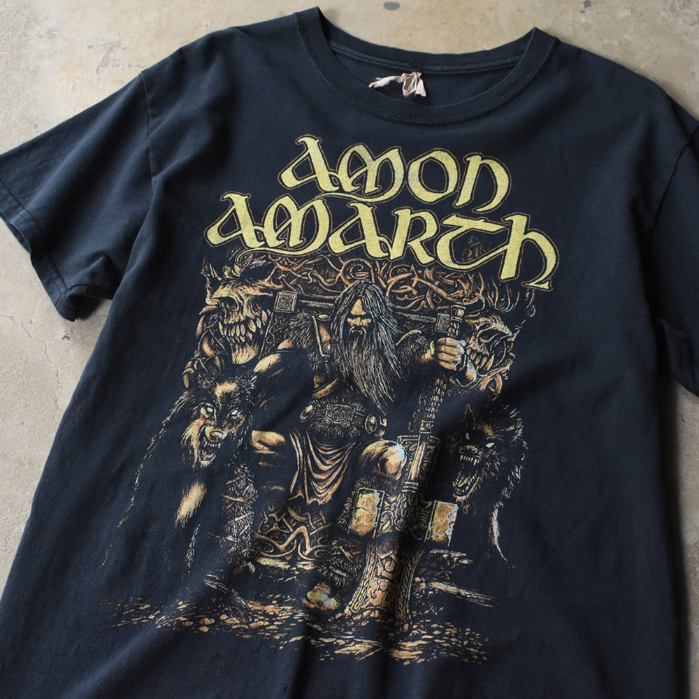 Y2K Amon Amarth “THOR!” メタル ロック Tシャツ 250723