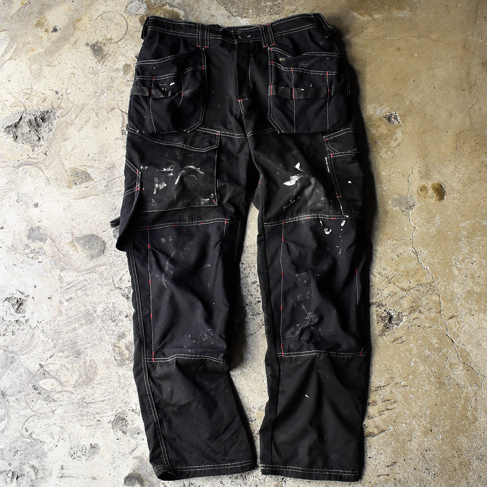 Bekken & Strøm ペンキ ワークパンツ 2000年代 ブラック Euro製 古着