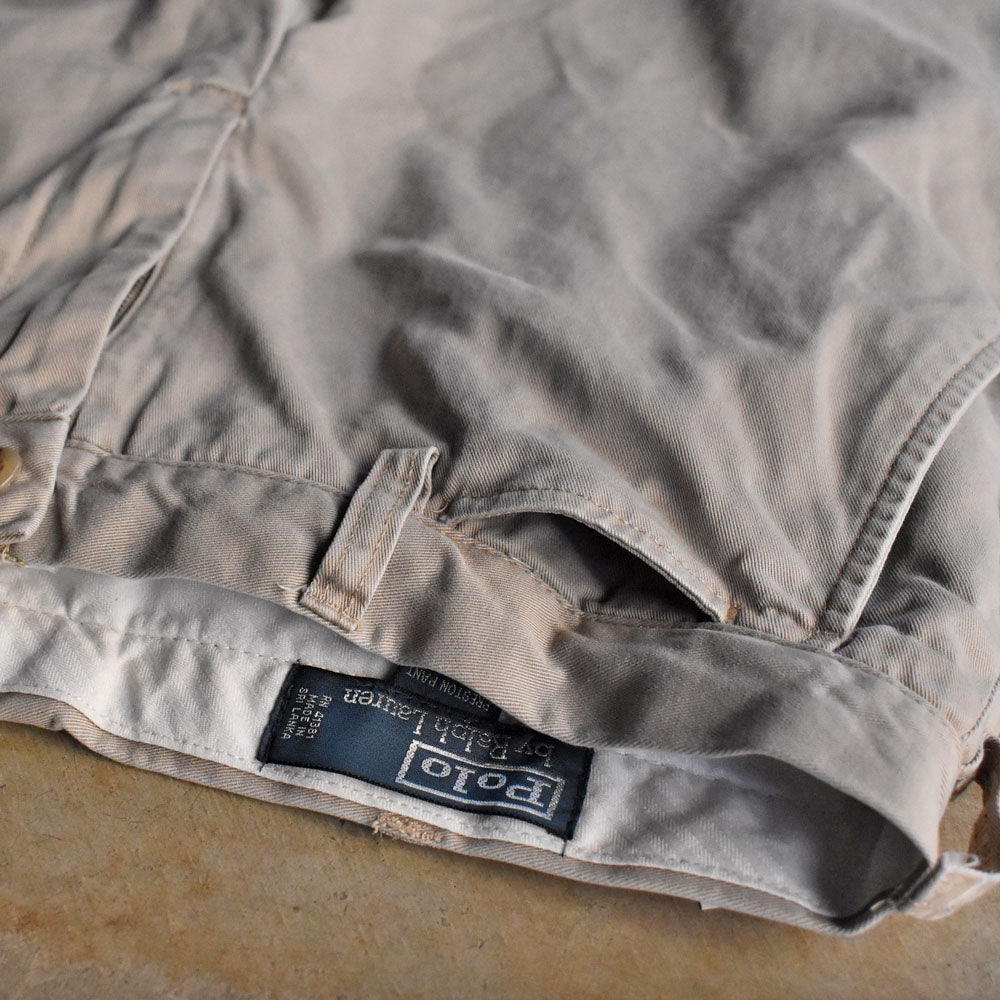 Polo Ralph Lauren “PRESTON PANT” ノータック チノパン 240507 S2103