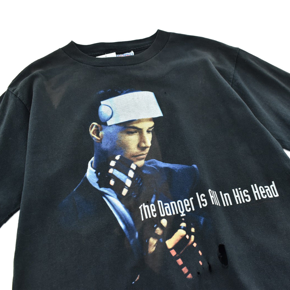 90's Johnny Mnemonic "The Danger Is All In His Head" Movie ムービーT USA製 260313H