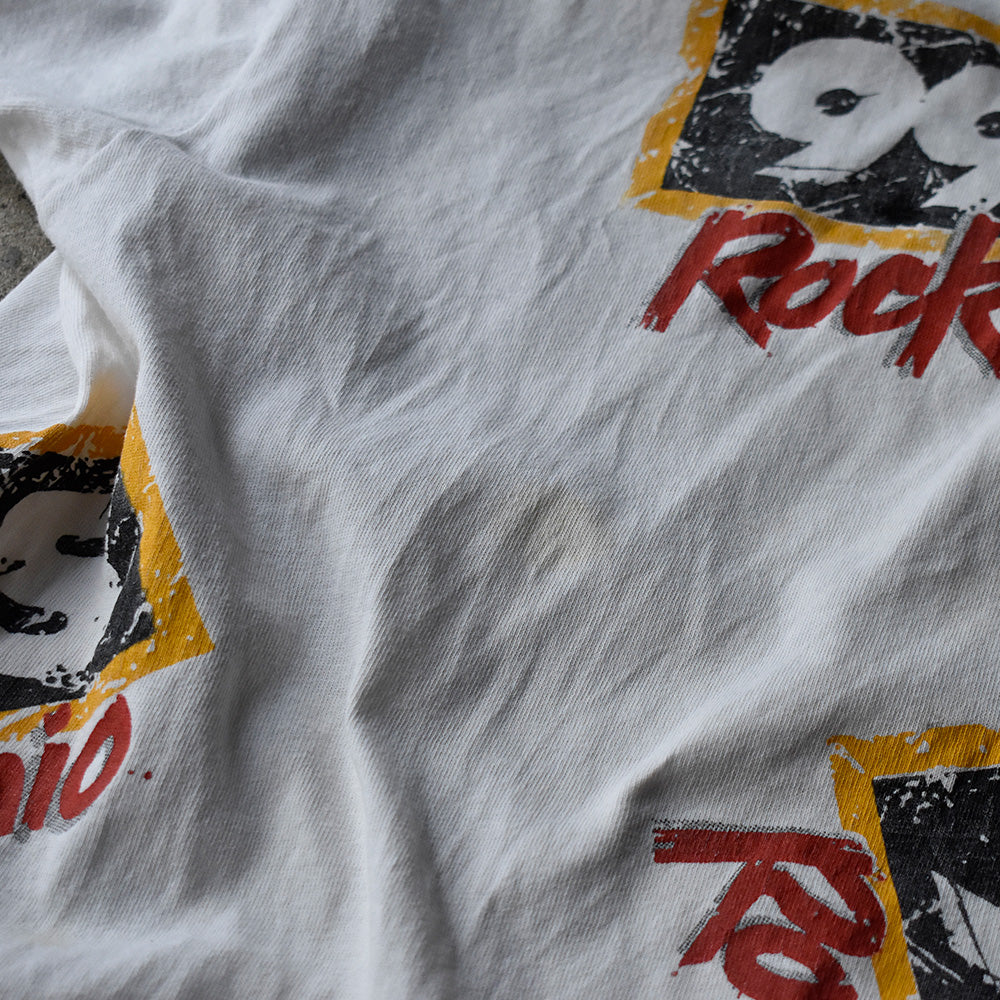 90's “99.5 KISS“ Radio マルチプリントTシャツ USA製 240820H