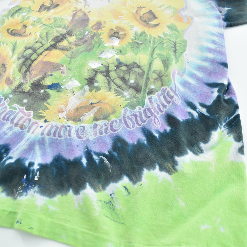 90's Liquid Blue Grateful Dead "Terrapin Sunflower" Summer Tour 1995 タイダイ ロックT 260714H