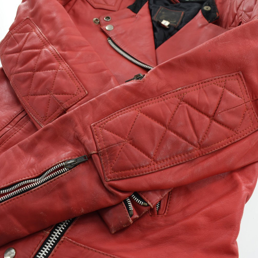 70's Lewis Leathers "Super Monza" レザーライダースジャケット BMW  260109H