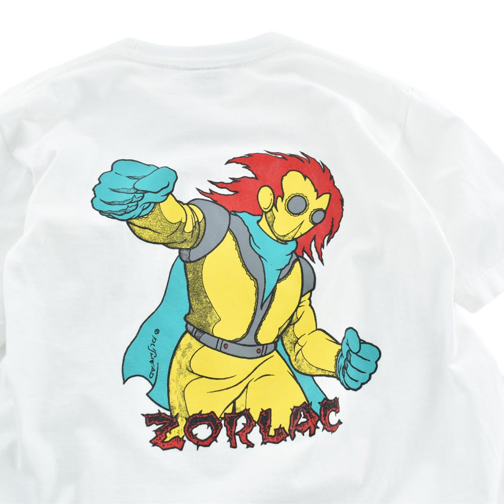90's ZORLAC "Craig Johnson" PUSHEAD スーパーヒーロー スケートT USA製 260908H