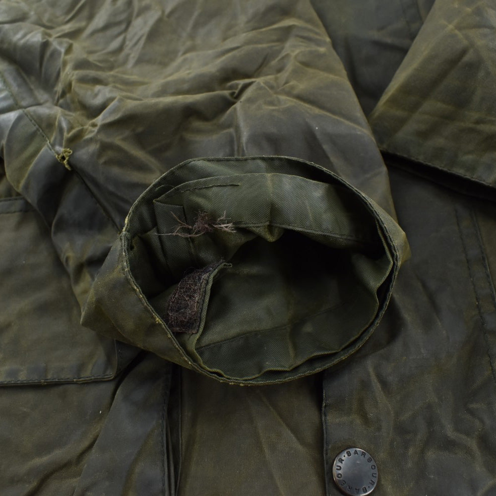 90's 旧3ワラント Barbour "BEAUFORT" オイルドジャケット 260324H